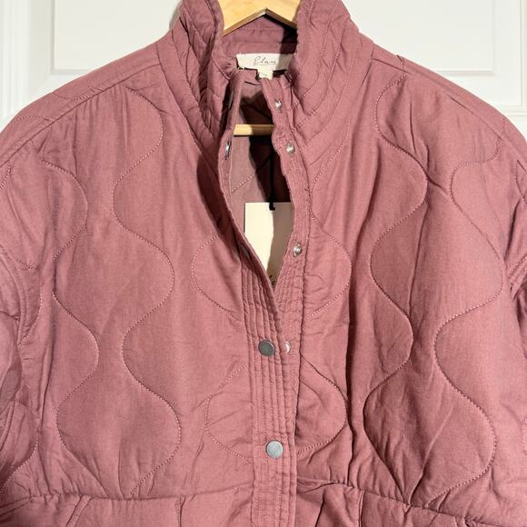 Elan Quilted Bomber Jacket, Women's Size M, NWT - Picture 3 of 8